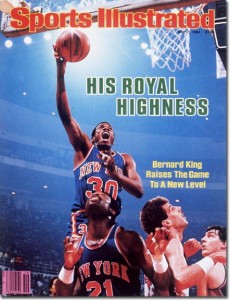 Bernard King on the cover of Sports Illustrated.