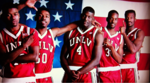 The talented UNLV Runnin' Rebels of 1990 and 1991.