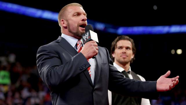 The COO of WWE gives the boys (and girls) in the back an open forum to speak out after Cody Rhodes was fired last week on Raw. Will anyone have the guts to speak their mind? (Photo Courtesy of WWE)