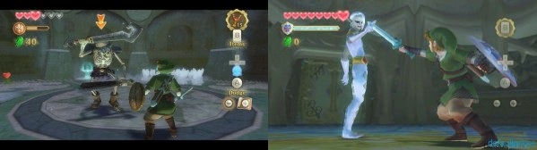 Two of the best images which best represent the control mechanics in LoZ: SS