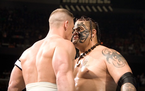Cena and Umaga from 2007