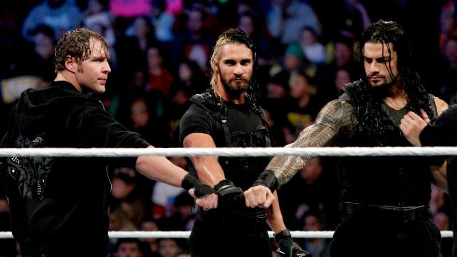 What crack in the Shield? [Photo courtesy of WWE.com]