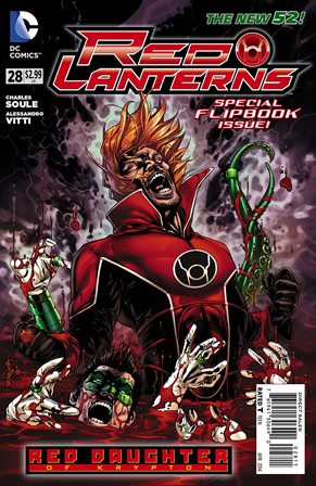 Red Lanterns #28 cover