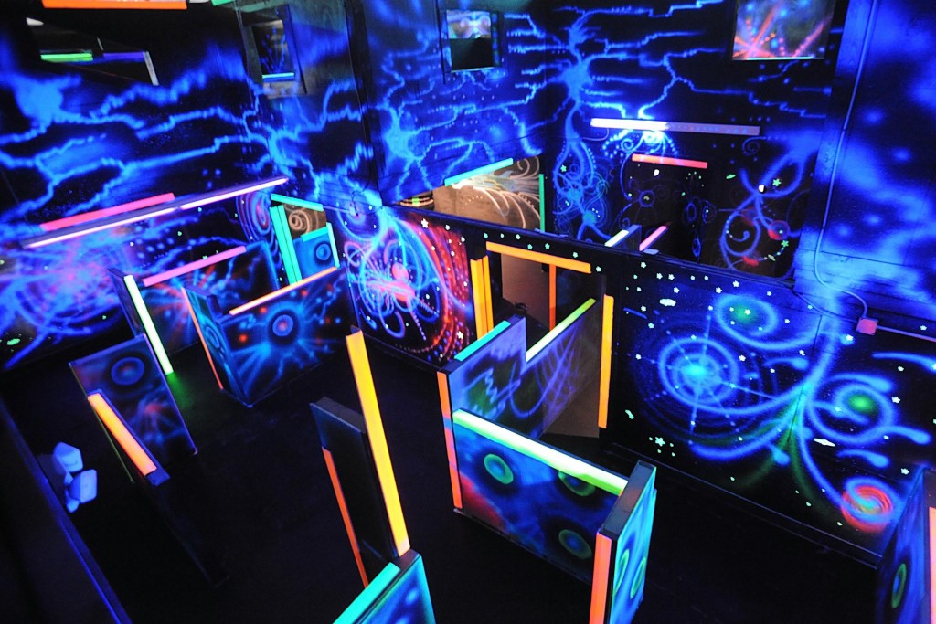 Laser tag is available at Play Atlantis. (Photo by Dave Chapman)