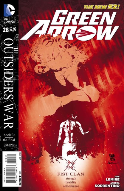 Green Arrow #28 cover