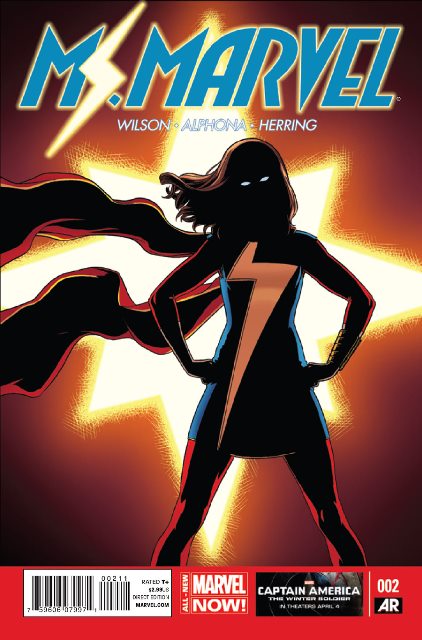 Ms. Marvel #2 cover