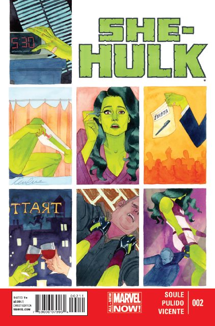 She-Hulk #2 cover