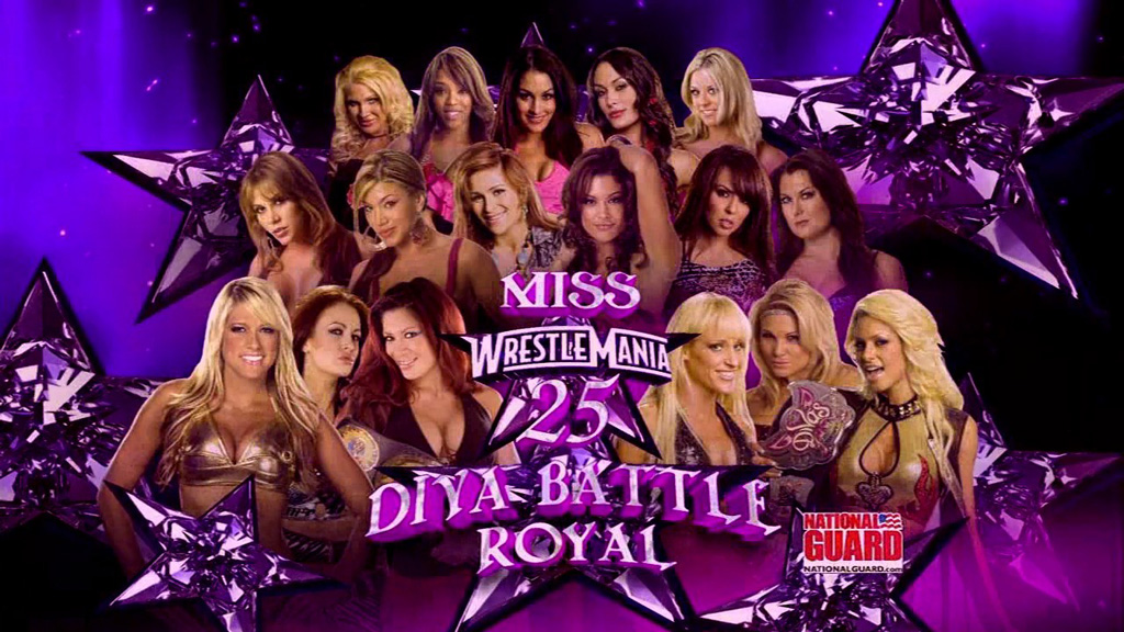 WrestleMania Battle Royal Divas