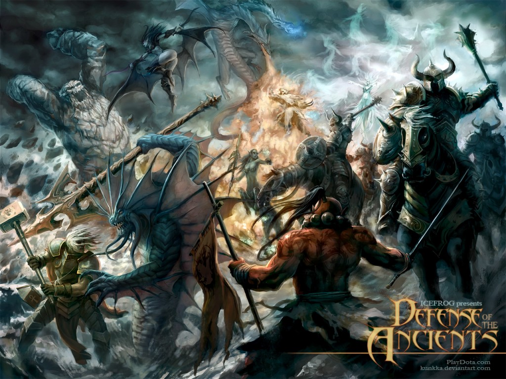 Defense of the Ancients Loading screen