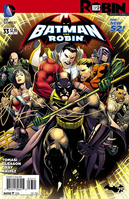 Batman and Robin #33 cover