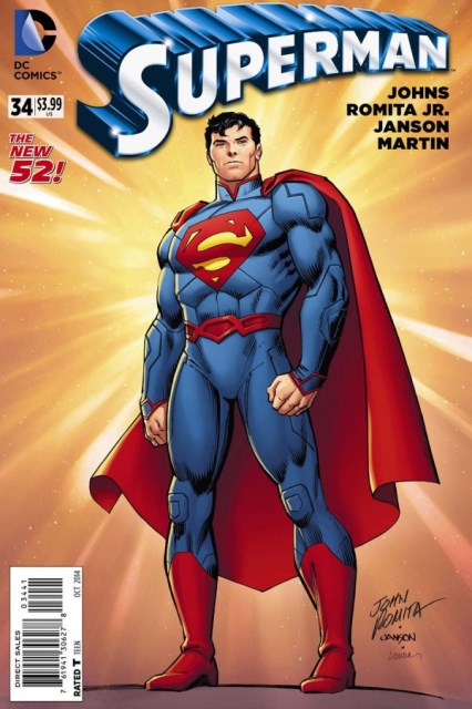 Superman #34 cover
