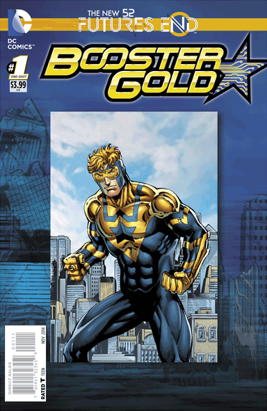 Booster Gold Futures End #1 cover