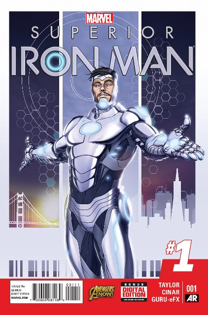 Superior Iron Man #1 cover