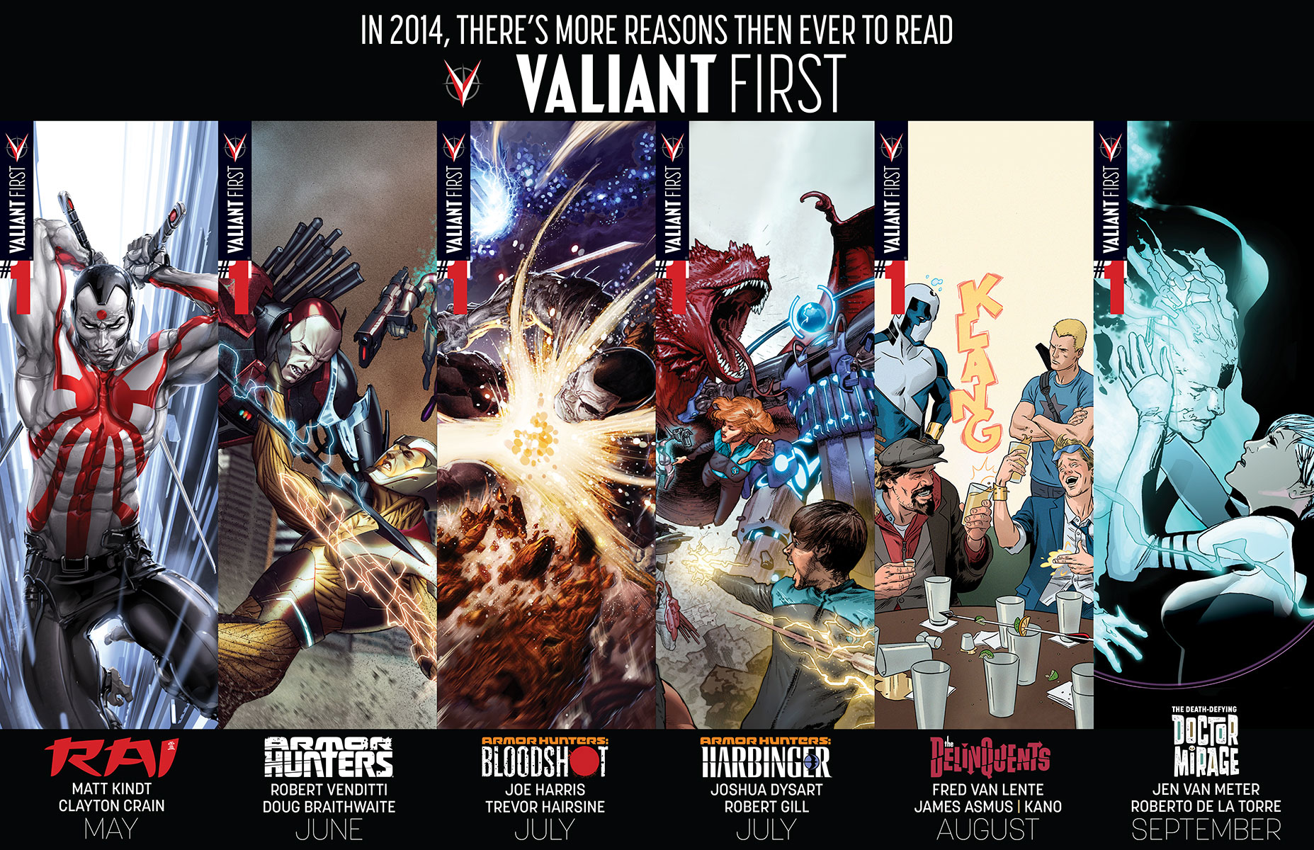 Valiant is back and better than ever in 2014