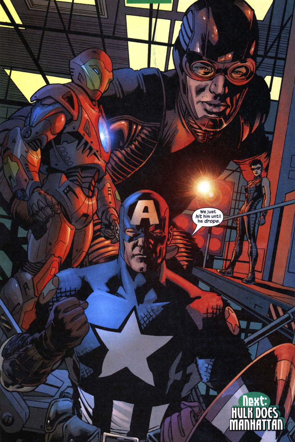 Cap using the full breadth of his military strategy.