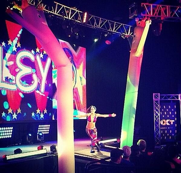 Bayley has arrived on Raw!
