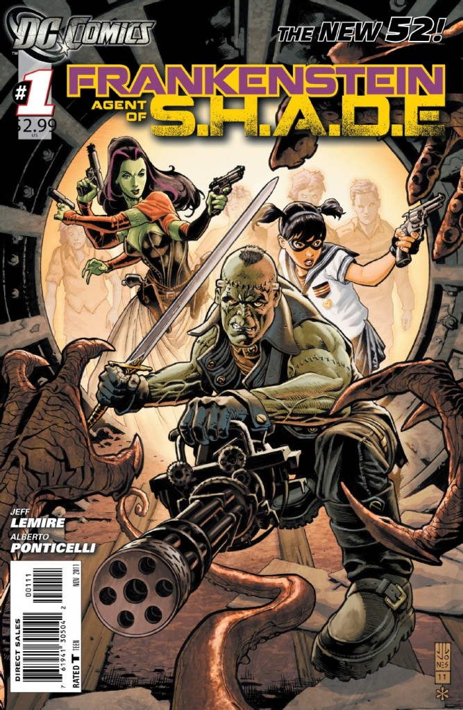 Frankenstein, Agent of SHADE #1 cover
