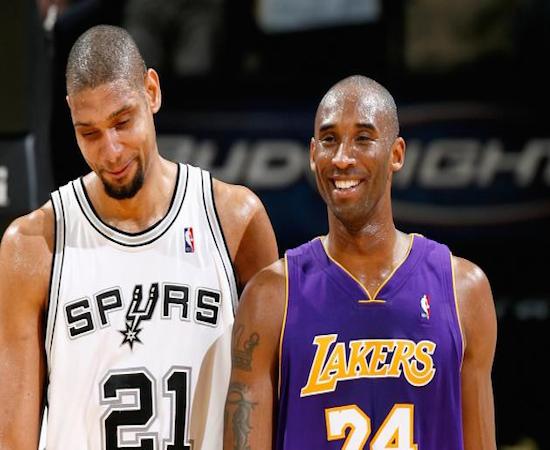 What will the Spurs and Lakers look like without franchise icons Tim Duncan and Kobe Bryant?