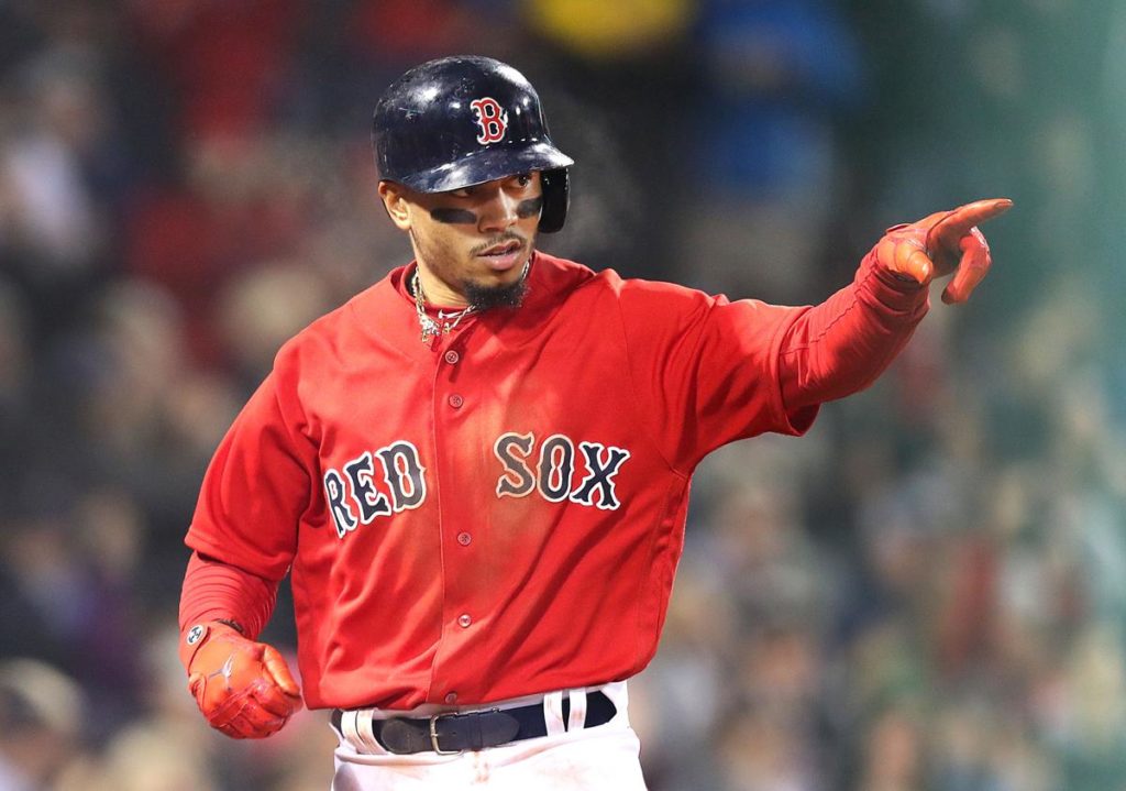 Fan fulfills promise of naming daughter after Mookie Betts following  slugger's homer
